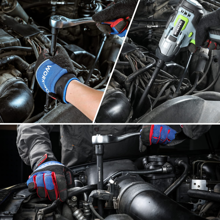 Комплект удължителни щанги от 9 бр L4XH141 morden WORKPRO инструмент