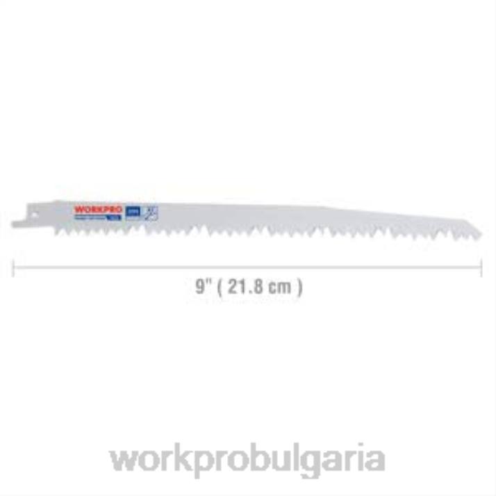 5 бр. 9-инчов комплект саблен трион за кастрене на дърво L4XH208 полезно WORKPRO инструмент