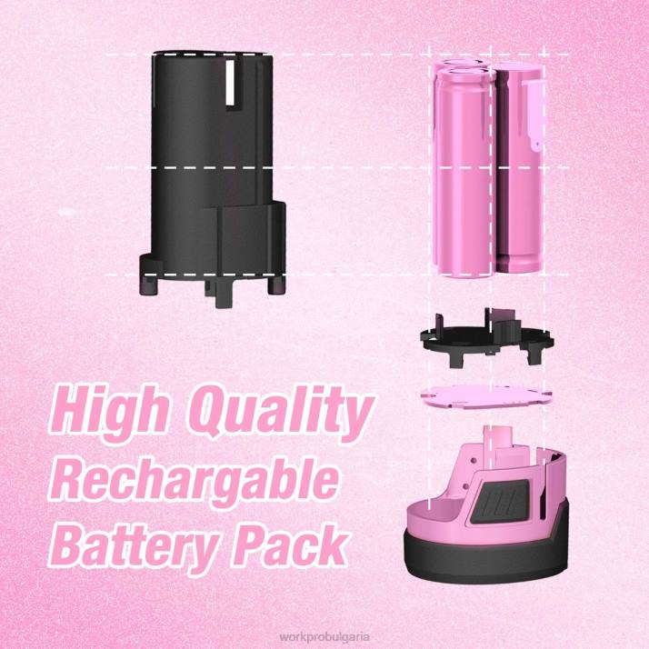 12v литиево-йонна резервна батерия за 12v акумулаторна бормашина L4XH223 розово WORKPRO инструмент