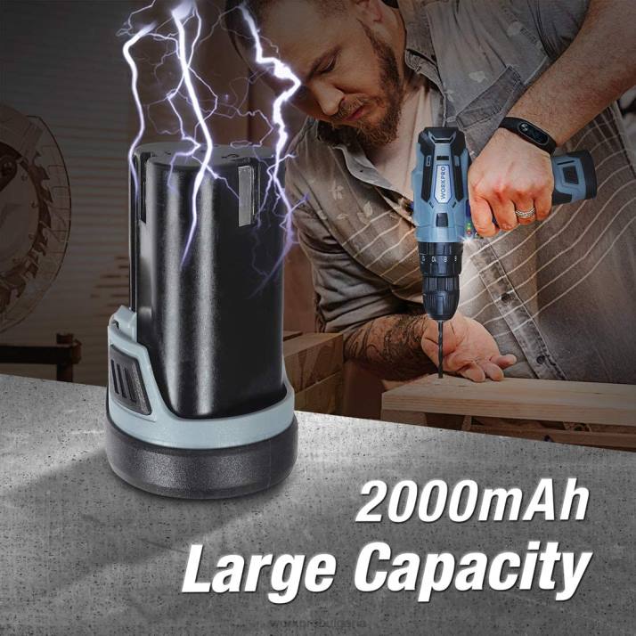 12v 2.0ah литиево-йонна батерия L4XH224 полезно WORKPRO инструмент