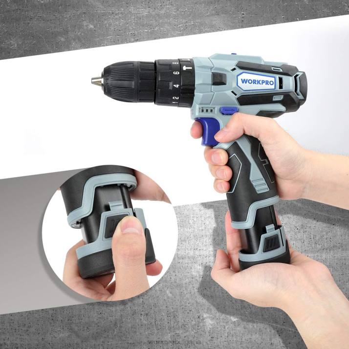 12v 2.0ah литиево-йонна батерия L4XH224 полезно WORKPRO инструмент