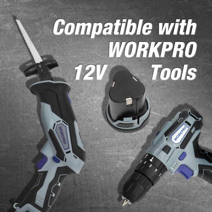 12v 2.0ah литиево-йонна батерия L4XH224 полезно WORKPRO инструмент