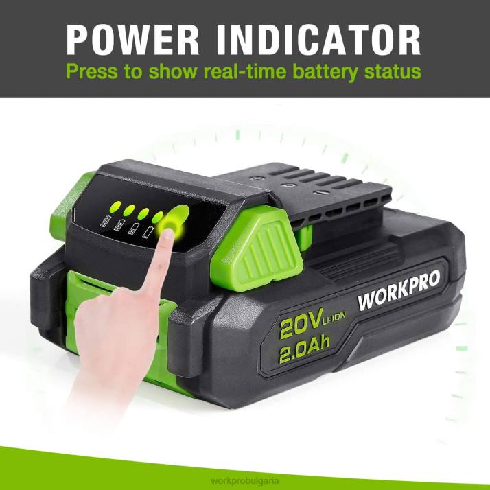 20v 2.0ah литиево-йонна батерия L4XH218 morden WORKPRO инструмент